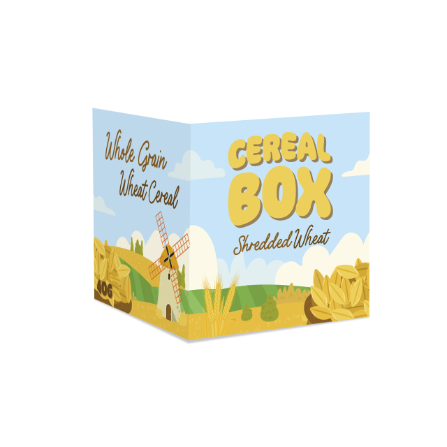 Square Sleeve – Cereal Box