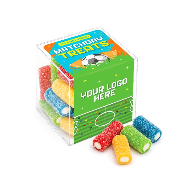 Matchday Treats – Clear Cube – Fizzy Bites
