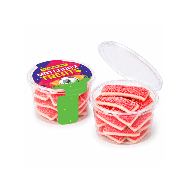 Matchday Treats – Eco Maxi Pot – Strawberry Sandwiches