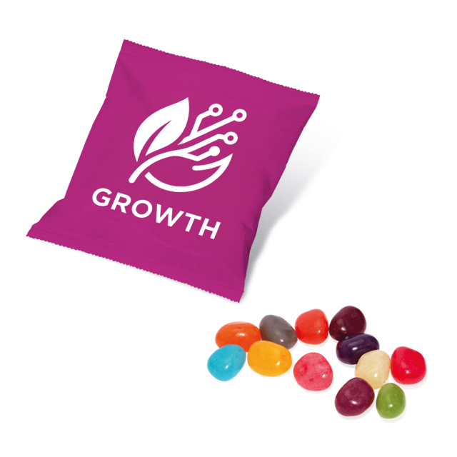Eco Range – Paper Flow Bag – Jelly Bean Factory® – 10g