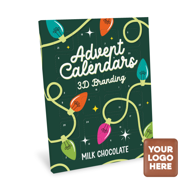 Advent Calendars – Maxi Advent Calendar – Milk Chocolate³ – – 3D Branding